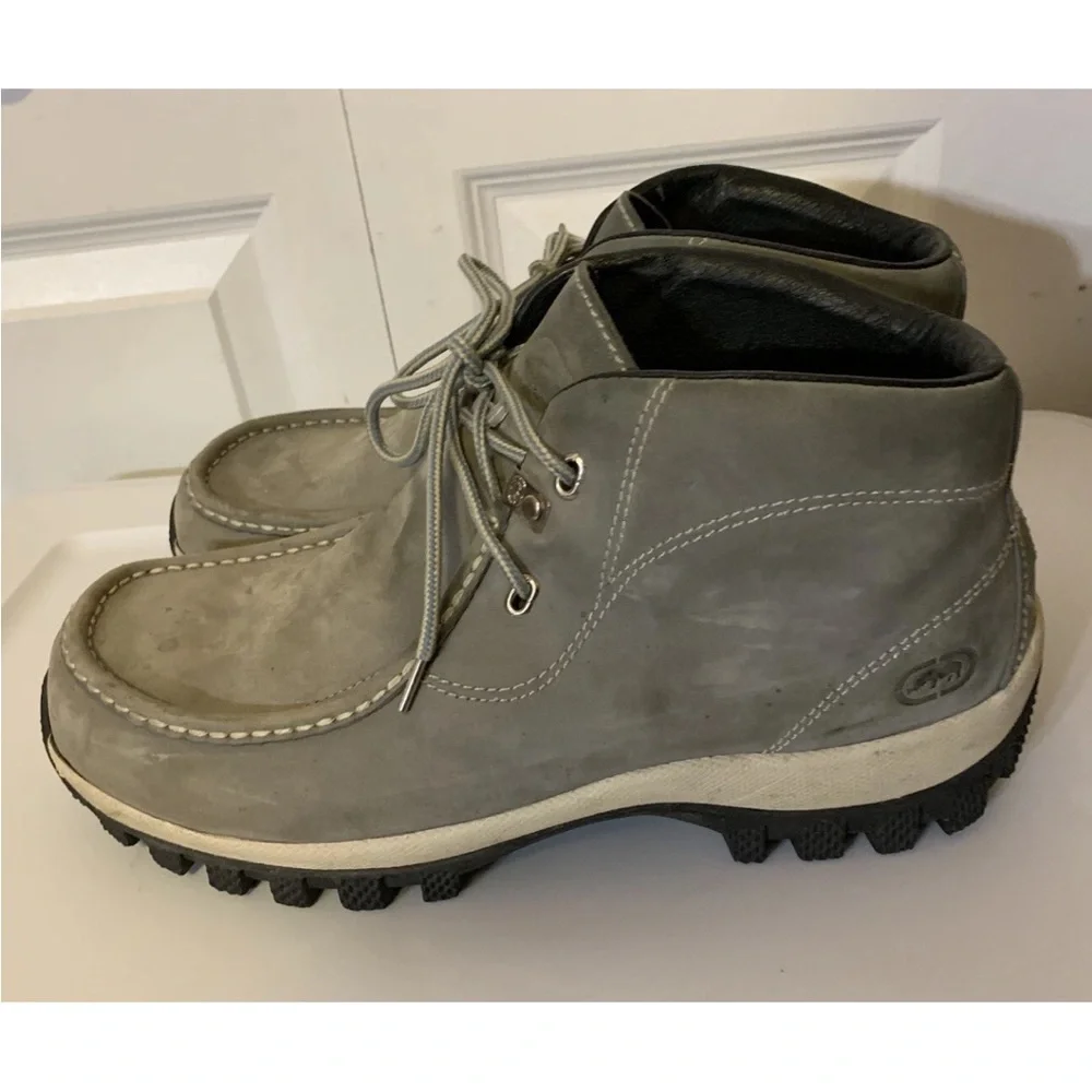 Marc Ecko Men's Sz 13 Gray Chukka Boots shoes‎
